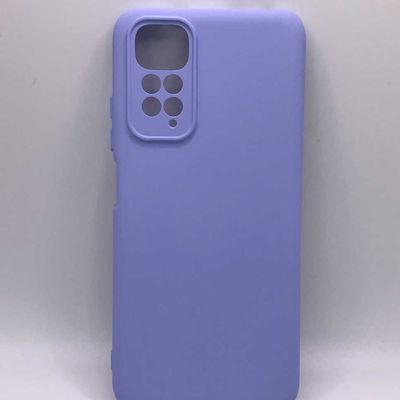 Чохол Silicone Cover Lakshmi Full Camera (A) для Xiaomi Redmi Note 11 (Global) / Note 11S (Бузковий / Dasheen) 54592 Чехол