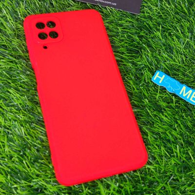 Чохол Samsung A12 Silicon Cover червона 522 червона 522 Китай