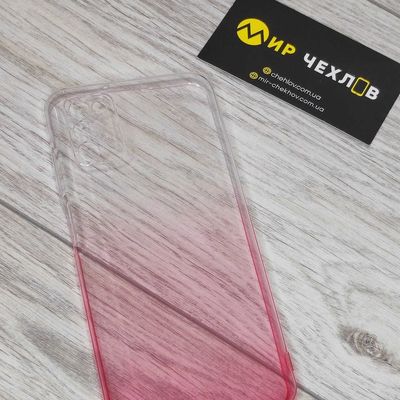 Чохол Samsung A03s Sillicone 0.5mm Gradient pink 75987  * Китай