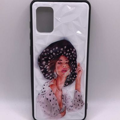 TPU+PC чехол Prisma Ladies для Samsung Galaxy A31 (Girl in a hat) 37570 37570* Чехол