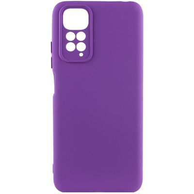 Чохол Silicone Cover Lakshmi Full Camera (A) для Xiaomi Redmi Note 11 Pro 4G/5G / 12 Pro 4G (Синій / Iris) 54563 Чехол