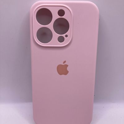 Чохол Silicone Case Full Camera Protective (AA) для Apple iPhone 15 Pro (6.1) (Рожевий / Chalk Pink) 66392 66392* 66392 Чехол