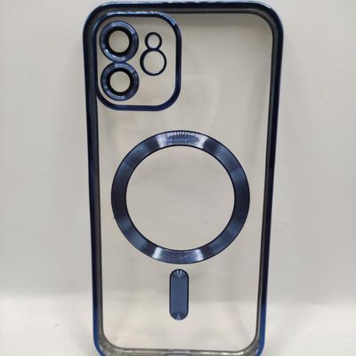 Чохол Metal Matte Case with Magnetic Ring iPhone 12 (midnight blue) 54518 54518 Чехол