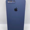 Чохол Silicone Case Square Full Camera Protective (AA) для Apple iPhone 7 plus / 8 plus (5.5) (Темно-синій / Midnight blue) 00040230 00040230 Чехол