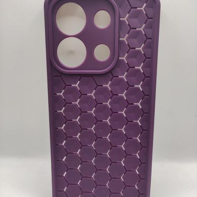 Чохол TPU Honeycomb для Xiaomi Redmi Note 13 4G (Фіолетовий / Dark Purple) 72199
