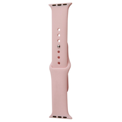 Силіконовий ремінець для Apple Watch Sport Band 42(ser.1-3)/44/45/46/49mm (S/M & M/L) 3pcs (Рожевий / Pink Sand) 00034825 Китай