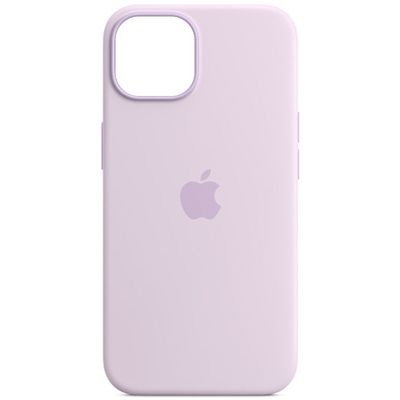 Чохол Silicone Case Full Protective (AA) для Apple iPhone 14 Pro (6.1) (Бузковий / Lilac) 00055730 Чехол