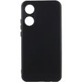 Чохол Silicone Cover Lakshmi Full Camera (AAA) для Oppo A58 4G (Чорний / Black) 69262 69262 Чехол