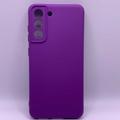 Чехол Silicone Cover Lakshmi Full Camera (A) для Samsung Galaxy S21 FE (Фиолетовый / Purple) 55432 Китай
