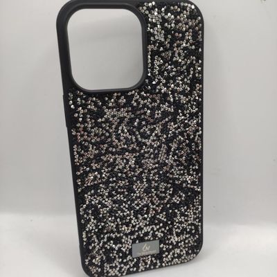 Чохол Bling World Rock Diamond (TPU) iPhone 15 (black titanium) 55605 55605* Чехол