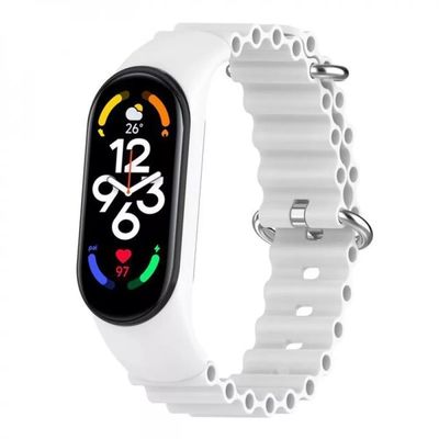Ремінець Ocean Mi Band 5/6 (white) 47331