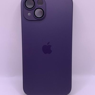 Чохол TPU+Glass Sapphire matte case для Apple iPhone 14 (6.1) (Deep Purple) 57441 57441* 57441 Чехол