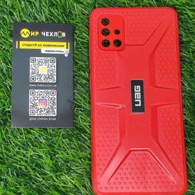 Чохол Samsung A51 (A515) TPU+PC UAG red Китай