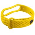 Ремінець Rhomb для Xiaomi Mi Band 5 / 6 (Жовтий) 39435