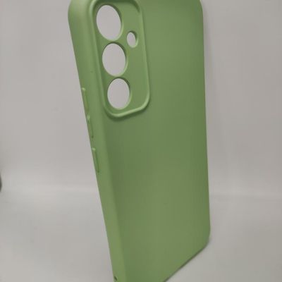 Чохол Silicone Cover Lakshmi Full Camera (A) для Samsung Galaxy A34 5G (Зелений / Pistachio) 59082 Чехол