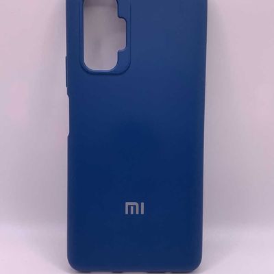 Чехол Silicone Cover Full Protective (AA) для Xiaomi Redmi Note 10 Pro / 10 Pro Max (Синий / Navy Blue) 47269