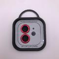 Захисне скло Metal Shine на камеру (в упак.) для Apple iPhone 12 / 12 mini / 11 (Червоний / Red) 62927 Стекло