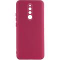 Чохол Silicone Cover Lakshmi Full Camera (A) для Xiaomi Redmi 8 (Бордовий / Marsala) 57534 Чехол