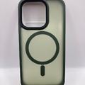 TPU+PC чохол Metal Buttons with MagSafe Colorful для Apple iPhone 14 Pro (6.1) (Зелений) 64754 64754* 64754 Чехол