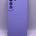 Чохол Silicone Cover Lakshmi Full Camera (A) для Samsung Galaxy S21 FE (Бузковий / Dasheen) 55432 Чехол