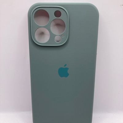 Чохол Silicone Case Full Camera Protective (AA) для Apple iPhone 15 Pro Max (6.7) (Зелений / Pine green) 66393 66393* 66393 Чехол