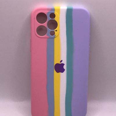 Накладка Rainbow Silicone Case IPhone 12 Pro 2020 6.1 (5) 34694 34694* 34694 Чехол