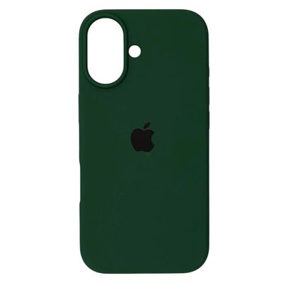 Чохол Silicone Case Full Protective (AA) для Apple iPhone 17 (6.3) (Зелений / Forest green) 00081608 00081608 Чехол