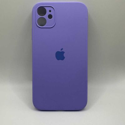 Чохол Silicone Case Square Full Camera Protective (AA) для Apple iPhone 11 (6.1) (Бузковий / Dasheen) dashen 00040234 Чехол