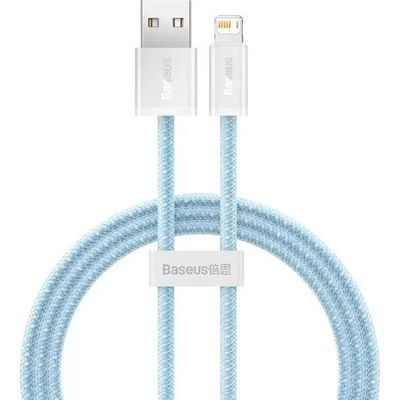 Кабель  Discolor Series Fast Charging Lightning 2.4A (1m) (blue) 61028 Baseus