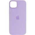 Чохол Silicone case (AAA) full with Magsafe для Apple iPhone 14 Pro Max (6.7) (Бузковий / Lilac) 57032