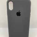 Чохол Silicone Case Full Protective (AA) для Apple iPhone X / XS (5.8) (Сірий / Dark Gray) 00032029 00032029 Чехол