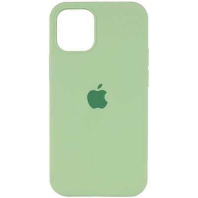 Silicone Case Full Protective (AA) для Apple iPhone 13 Pro Max (6.7) (Мятный / Mint) 49840 49840* 49840 Чехол