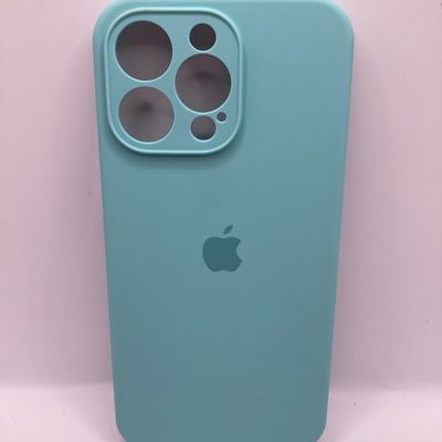 Чохол Silicone Case Full Camera Protective (AA) для Apple iPhone 15 Pro Max (6.7) (Бірюзовий / Marine Green) 66393 66393* 66393 Чехол