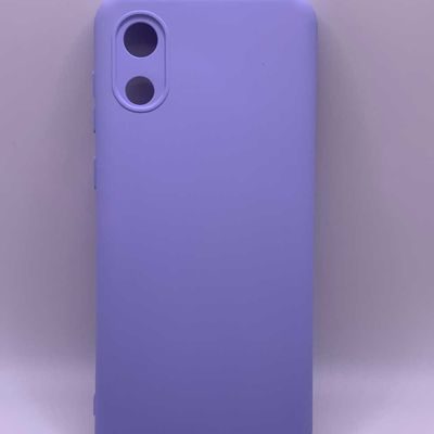 Чохол Silicone Cover Lakshmi Full Camera (A) для Samsung Galaxy A03 Core (Сиреневий / Dasheen) 54556 Чехол