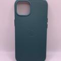 Шкіряний чохол Leather Case (AA Plus) with MagSafe для Apple iPhone 13 (6.1) (Pine green) 57472 57472* 57472