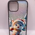 Чохол WAVE Snowy animals Matte Gradient (Nprint) iPhone 13 Pro Max (kitty (black)) 1321 1321* 1321 Чехол