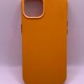 Шкіряний чохол Leather Case (AA Plus) with MagSafe для Apple iPhone 14 (6.1) (Golden Brown) 57473 57473* 57473