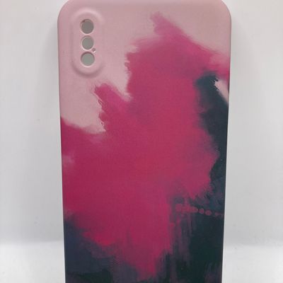 Чохол IPhone  Xs Wave Watercolor black Китай