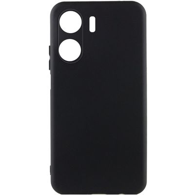 Чохол TPU GETMAN Liquid Silk Full Camera для Xiaomi Redmi 13C / Poco C65 (Чорний / Black) 73798 Чехол