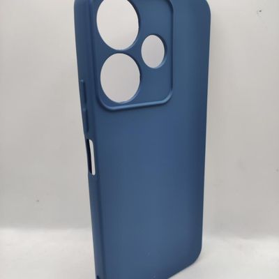 Чохол TPU GETMAN Liquid Silk для Xiaomi Redmi 13 4G / Poco M6 4G (Синій / Navy Blue) 72870 72870*