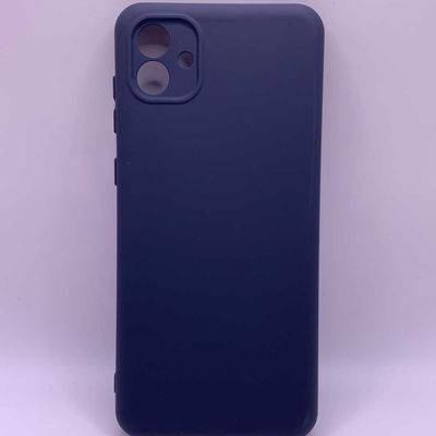 Чохол Silicone Cover Lakshmi Full Camera (A) для Samsung Galaxy A04 (Синій / Midnight Blue) 58065 Чехол
