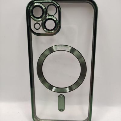 Чохол Metal Matte Case with Magnetic Ring iPhone 13 (dark green) 54515 54515* Чехол