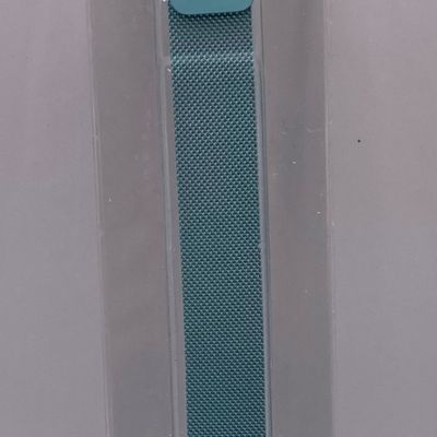 Вироби з силікону Ремінець метал Ріменець Apple 38mm/40мм Milanese Loop soft blue  * Ремешок