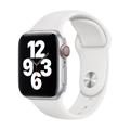 Силіконовий ремінець для Apple Watch Sport Band 42 / 44 / 45 / 49 (S/M & M/L) 3pcs (Білий / White) 34825 Китай