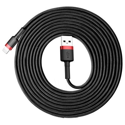 Кабель  Cafule Type-C 2A (2m) (red/black) 21713 Baseus