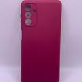 Silicone Cover Lakshmi Full Camera (A) для Samsung Galaxy A04s (Бордовый / Marsala) 58066* Чехол