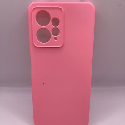Чохол Silicone Cover Lakshmi Full Camera (A) для Xiaomi Redmi Note 12 4G (Рожевий / Pink) 63860 Чехол
