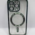 Чохол Metal Matte Case with Magnetic Ring iPhone 14 Pro (dark green) 54513 54513* 54513 Чехол