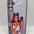 TPU+PC чохол Prisma Ladies для Samsung Galaxy A34 5G (Black in White) 63736 Чехол