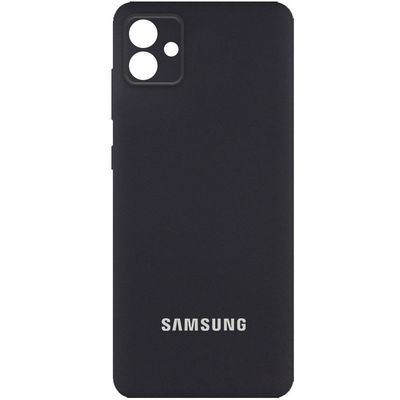 Чохол Silicone Cover Lakshmi Full Camera (A) для Samsung Galaxy A04e (Чорний / Black) 59073 Чехол